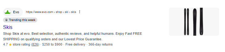 Google 'Trending this week'