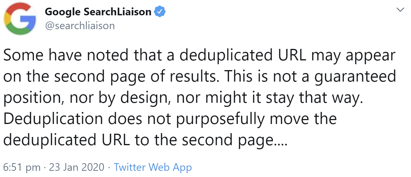 Google: Das Verschieben organischer Treffer auf die zweite SERP bei einem Featured Snippet ist nicht beabsichtigt
