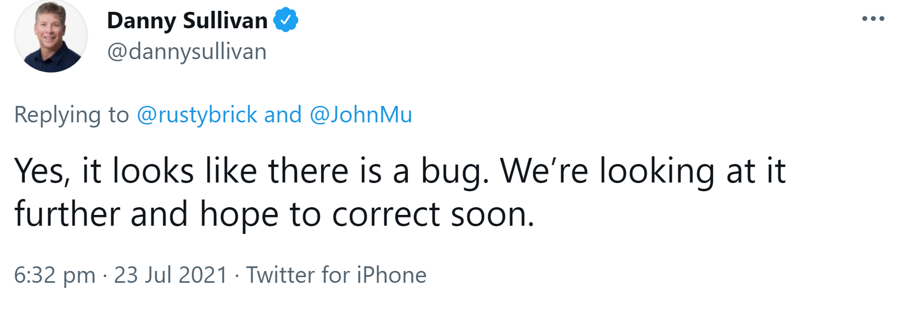 Google: Weniger Rich Results mit Sternebewertungen sind offenbar die Folge eines Bugs