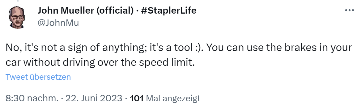 Google: nur bezahlte Links per Disavow abwerten - John Müller auf Twitter