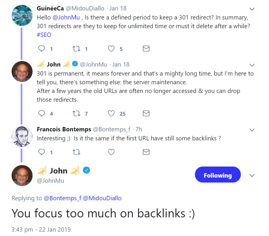 Google: zu viel Fokus auf Backlinks - Teil 1
