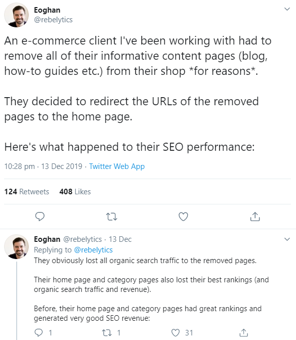 Informationsorientierte Inhalte können positive Auswirkungen auf E-Commerce-Sites haben