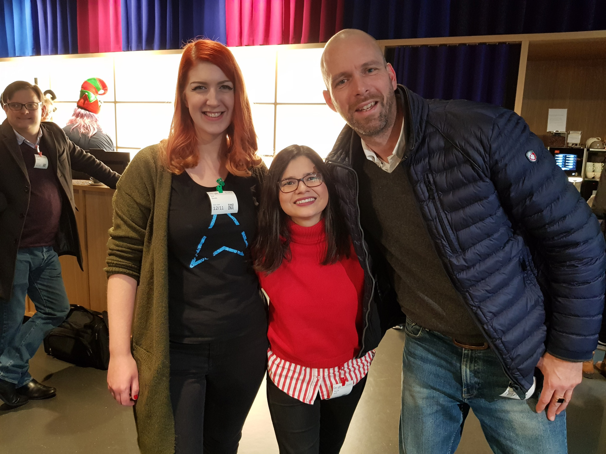 Izzi Smith, Aleyda Solis und Christian Kunz auf der Google Webmaster Conference in Zürich