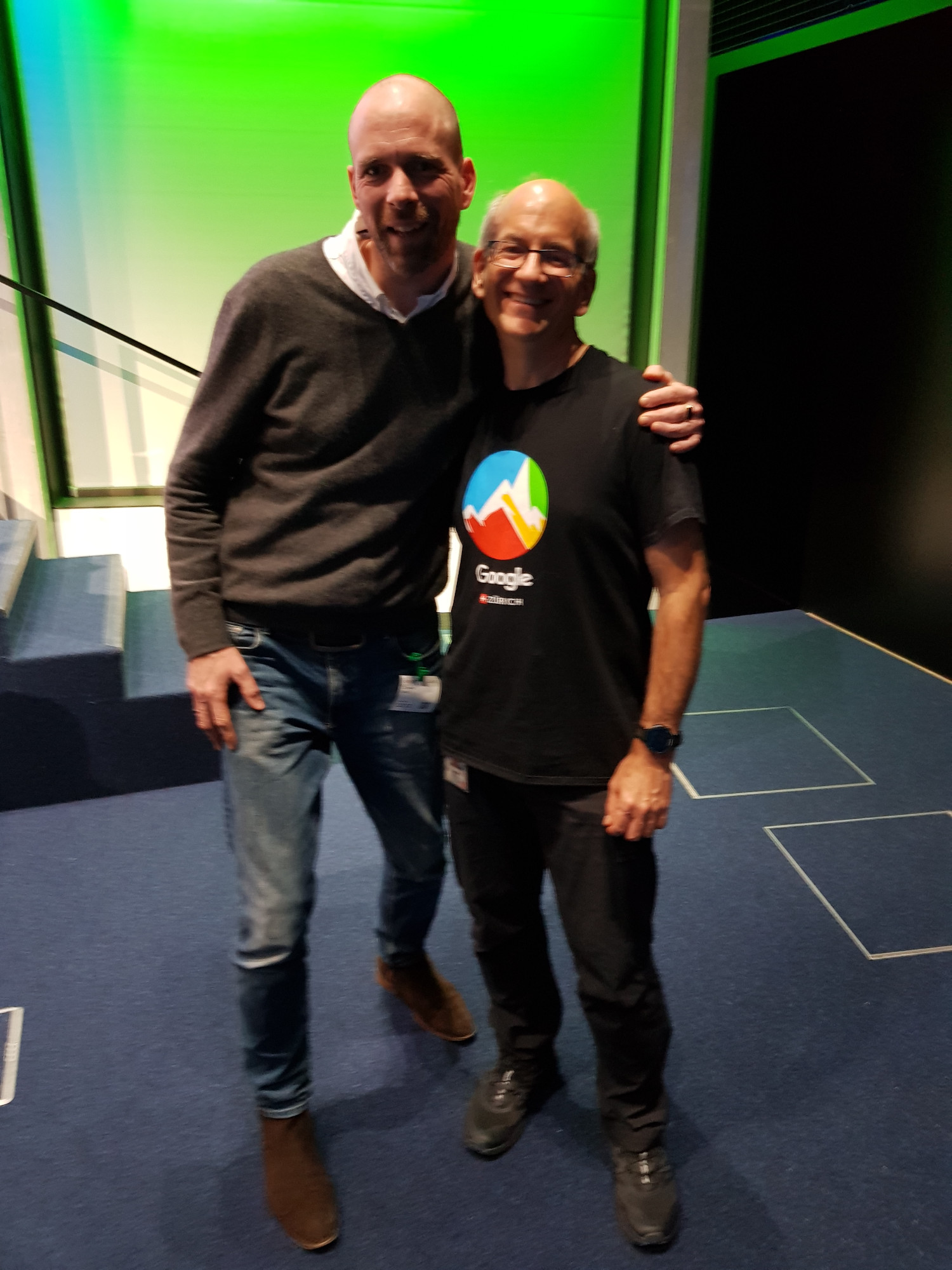 Johannes Müller und Christian Kunz auf der Google Webmaster Conference in Zürich