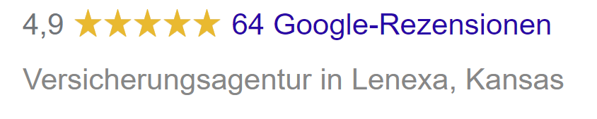 Google Knowledge Panel mit tatsächlichem Standort für die Ortsangabe