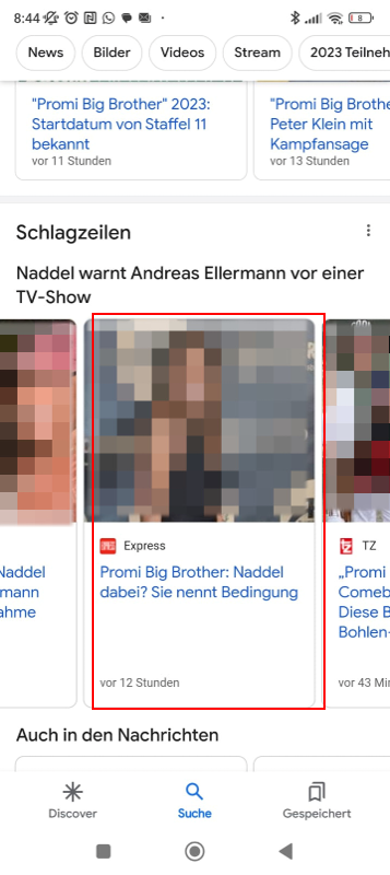 Kölner Express in den Schlagzeilen