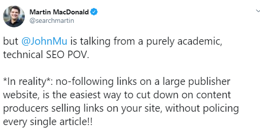 Ist 'nofollow' der einfachste Weg, bezahlte Links in großer Anzahl abzuwerten?