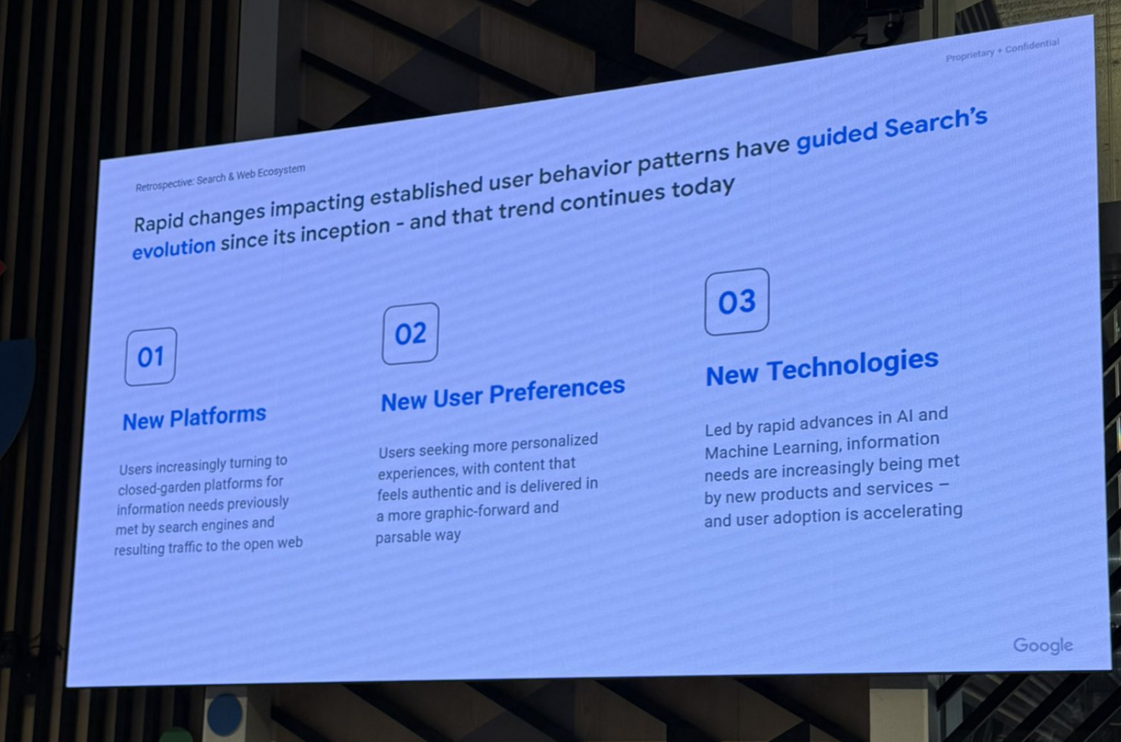 Google: Die Suche-Evolution wird getrieben durch Änderungen des Nutzerverhaltens