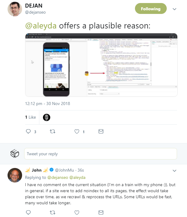 Ursache für Entfernen von Search Engine Land aus Google noch unklar
