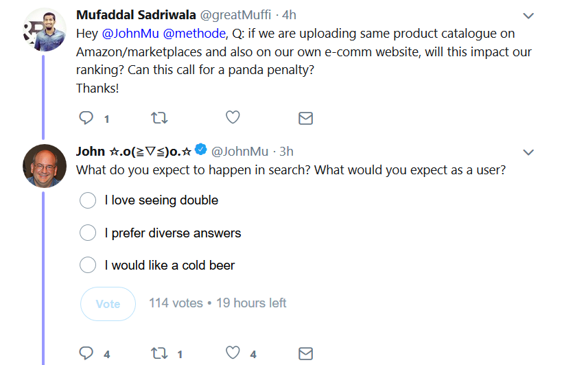 Google: Auswirkungen auf die Rankings, wenn ein Produkt in mehreren Shops angeboten wird