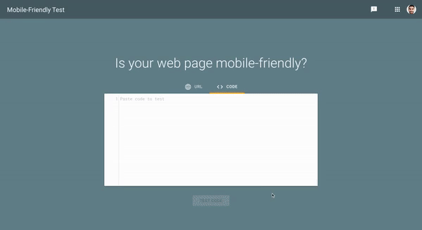 Google Mobile Friendly Test: Codeänderung im Tool